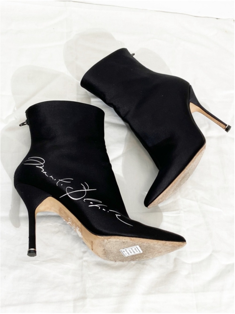 Vetements x Manolo Blahnik ankle boots size 37.5 - Picture 6 of 10